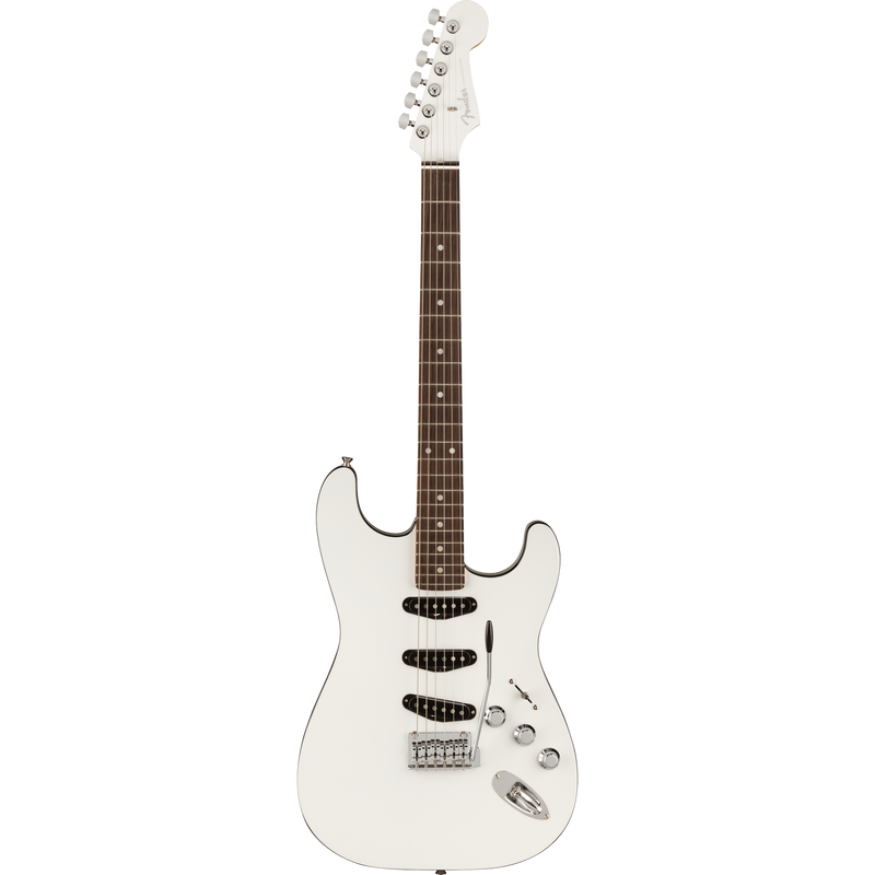 Fender Aerodyne Special Stratocaster Electric Guitar, Rosewood Fingerboard, Bright White