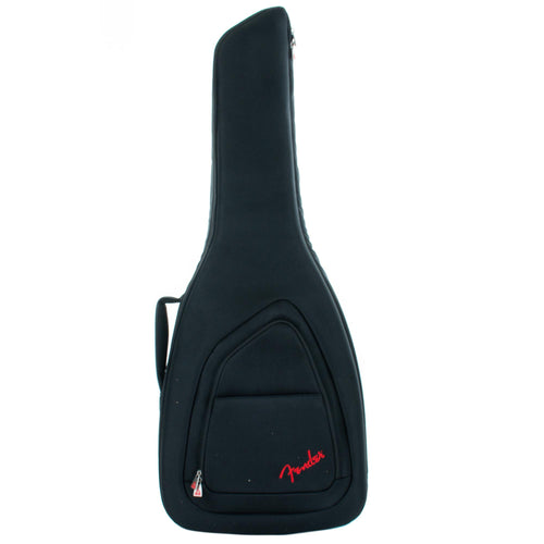 Fender American Acoustasonic Jazzmaster Ebony, Arctic White With Bag