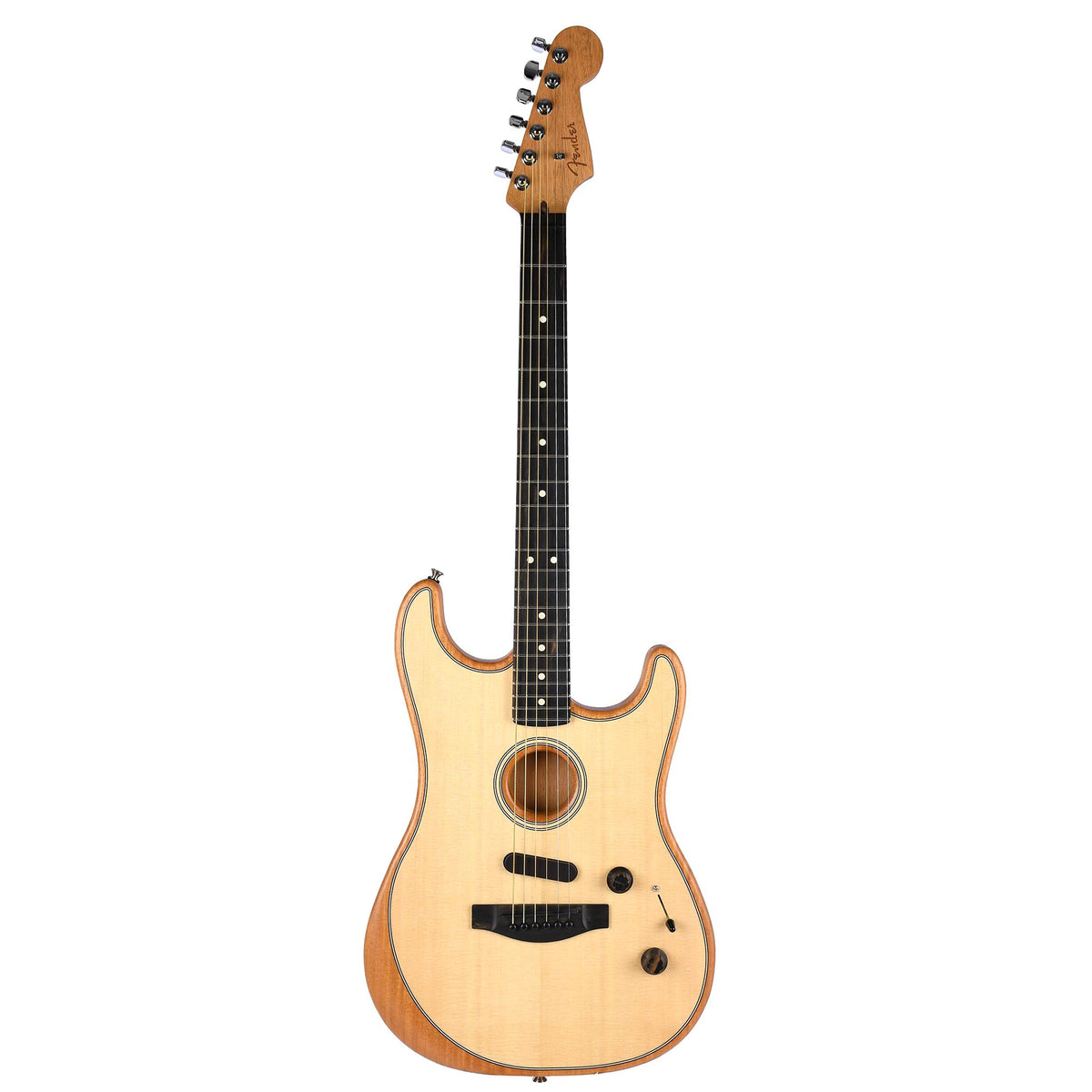 Fender American Acoustasonic Stratocaster, Natural