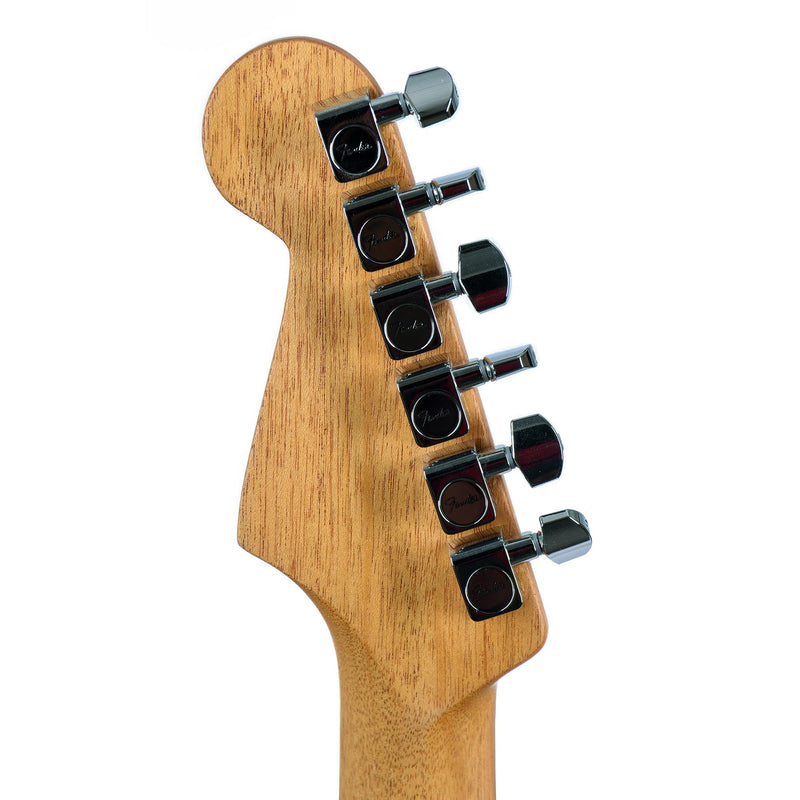 Fender American Acoustasonic Stratocaster, Transparent Sonic Blue