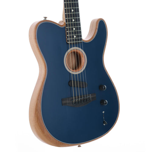 Fender American Acoustasonic Telecaster Ebony, Steel Blue