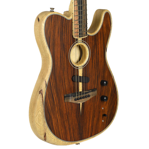 Fender American Acoustasonic Telecaster Exotic Cocobolo With Case Ebony Fingerboard
