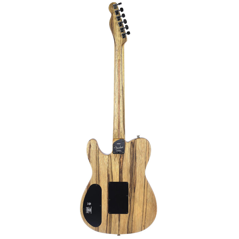 Fender American Acoustasonic Telecaster, Exotic Ziricote, Ebony, With Case