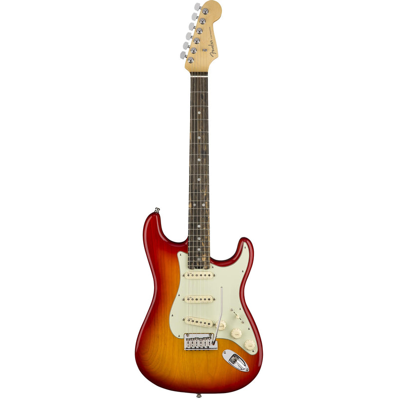 Fender American Elite Stratocaster - Ebony Fingerboard - Aged Cherry Burst Ash