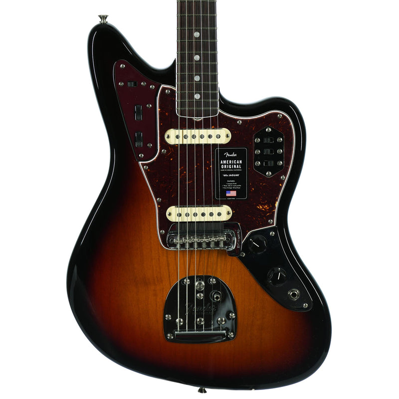 Fender American Original '60S Jaguar - Rosewood Fingerboard - 3-Color Sunburst