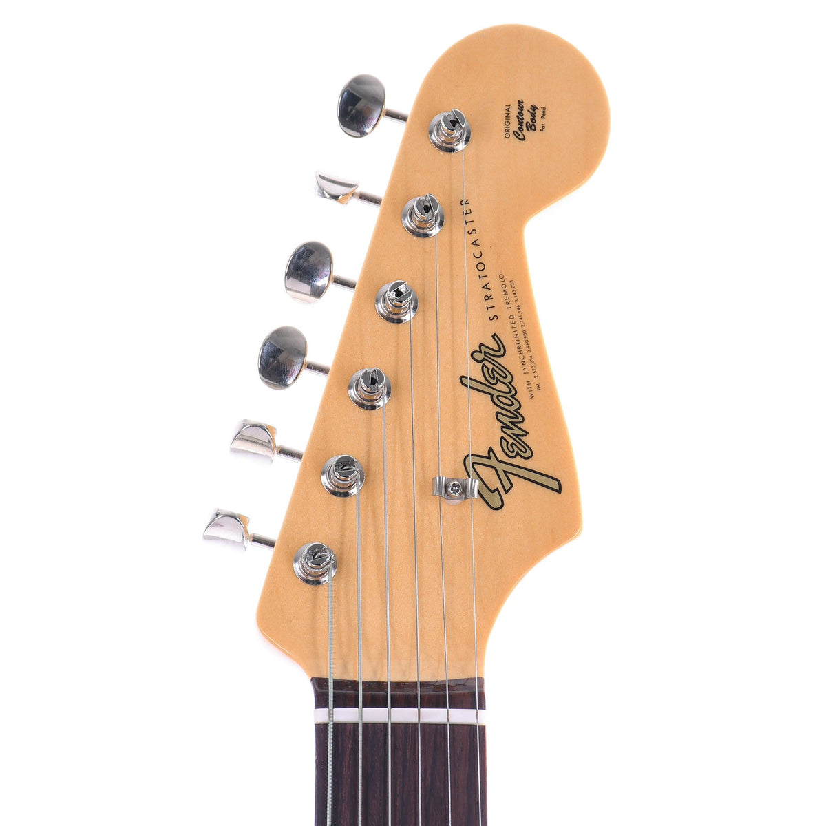 Fender American Original '60s Stratocaster Rosewood Fingerboard Candy Apple Red