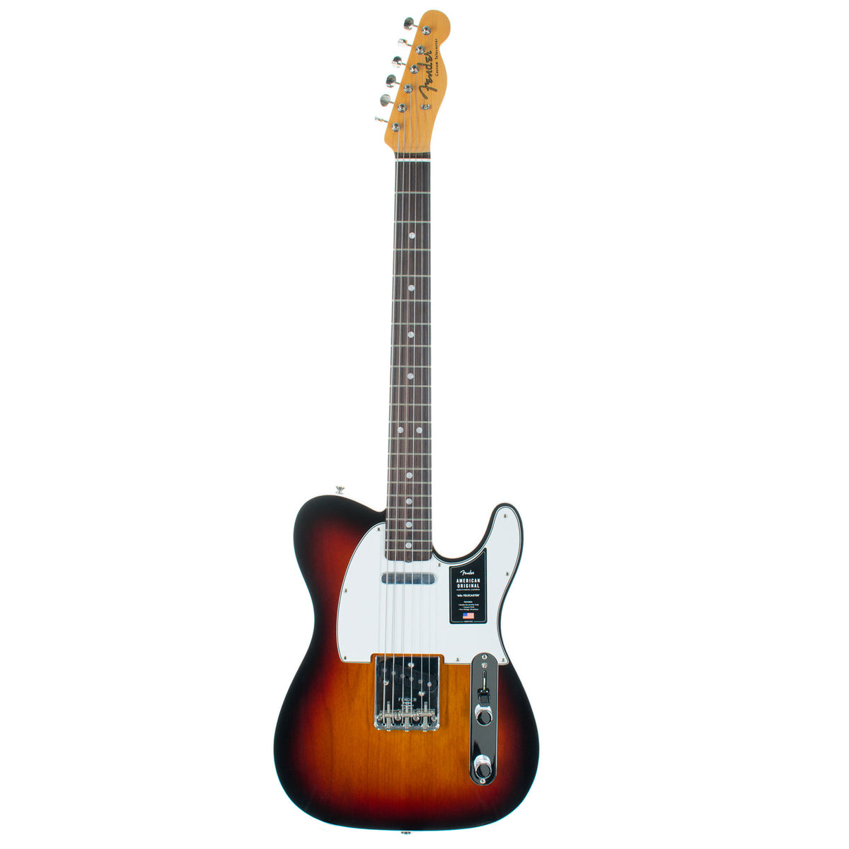 Fender American Original '60S Telecaster - Rosewood Fingerboard - 3-Color Sunburst