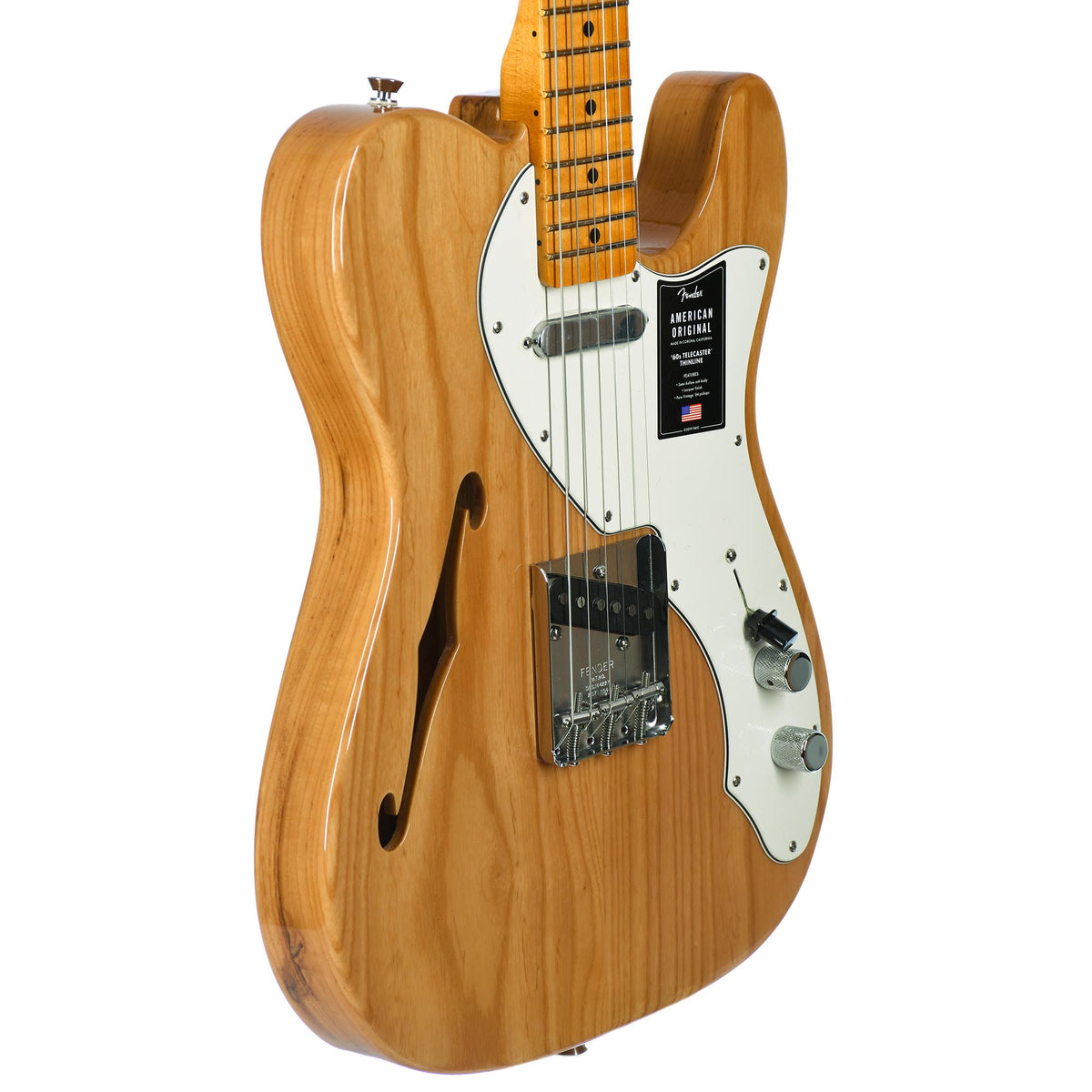 Fender American Original 60s Telecaster Thinline Maple, Aged Natural
