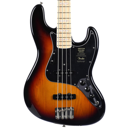 Fender American Original '70s Jazz Bass Maple Fingerboard 3 Color Sunburst