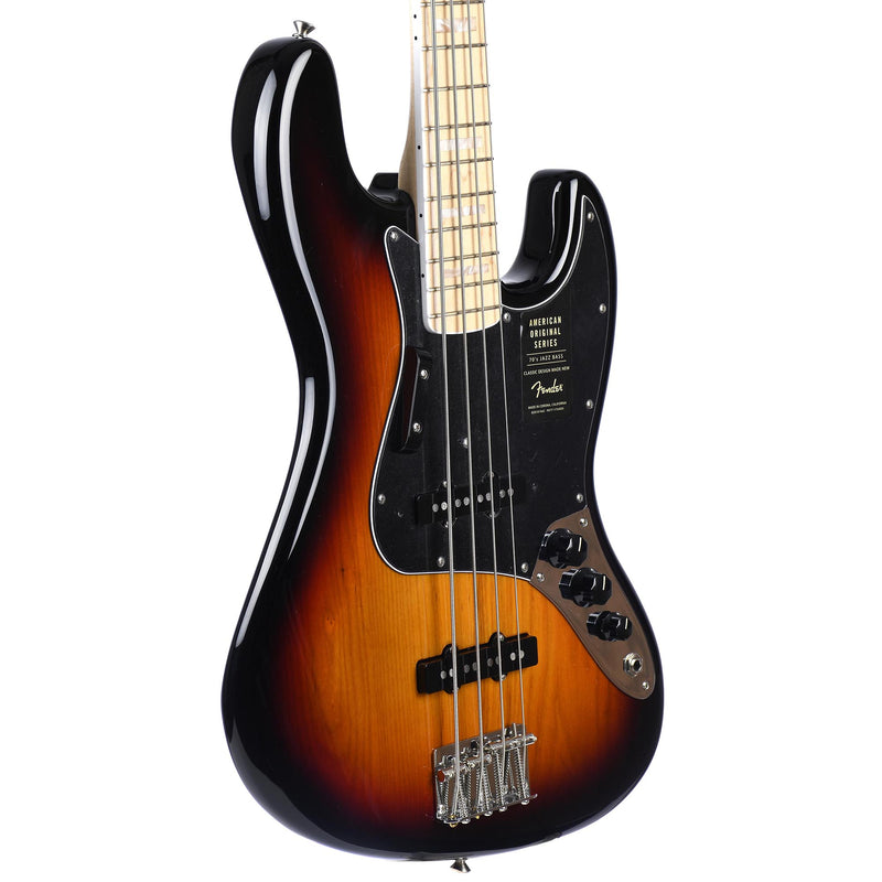 Fender American Original '70s Jazz Bass Maple Fingerboard 3 Color Sunburst