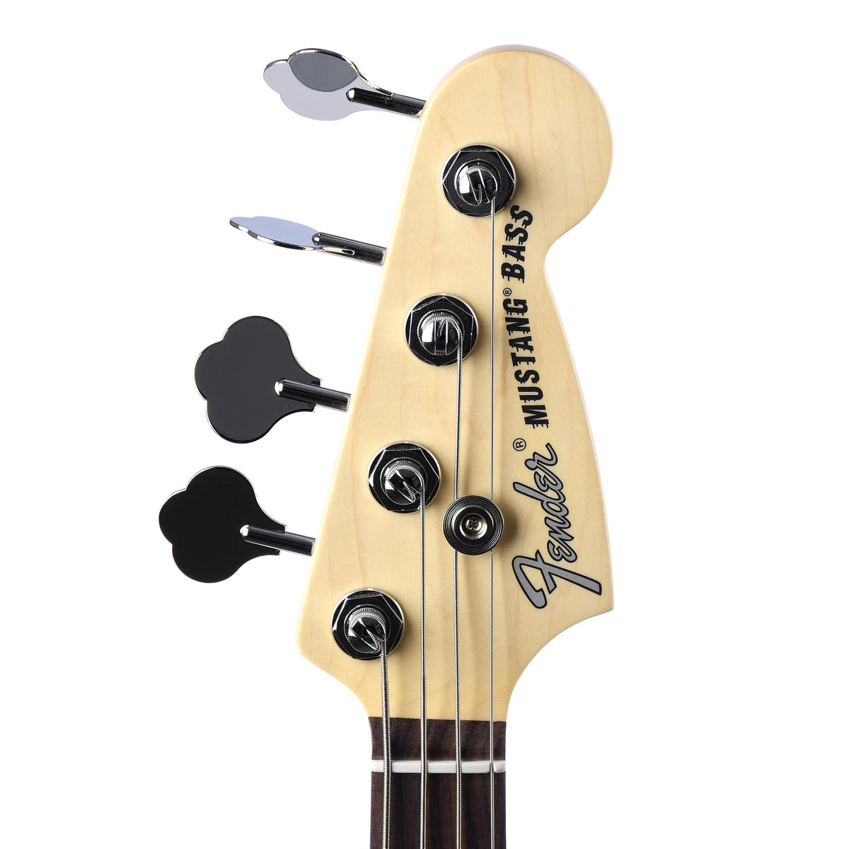 Fender American Performer Mustang Bass Rosewood, Arctic White