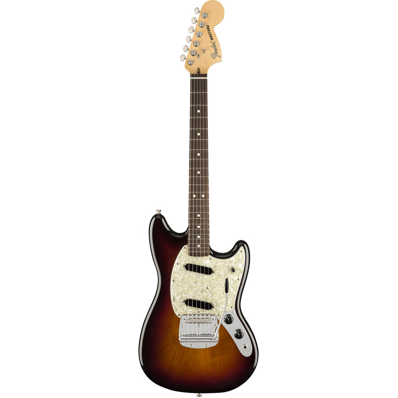 Fender American Performer Mustang, Rosewood Guitar, 3-Color Sunburst