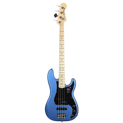 Fender American Performer Precision Bass, Maple Fingerboard, Satin Lake Placid Blue