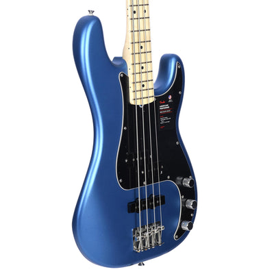 Fender American Performer Precision Bass, Maple Fingerboard, Satin Lake Placid Blue