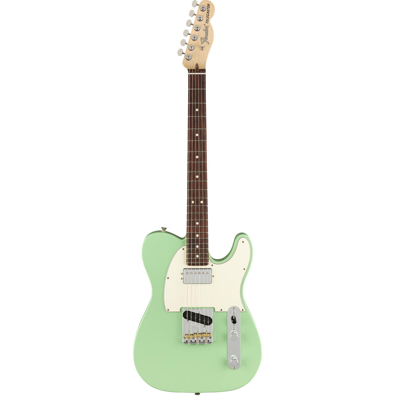 Fender American Performer Telecaster Hum - Rosewood - Satin Surf Green