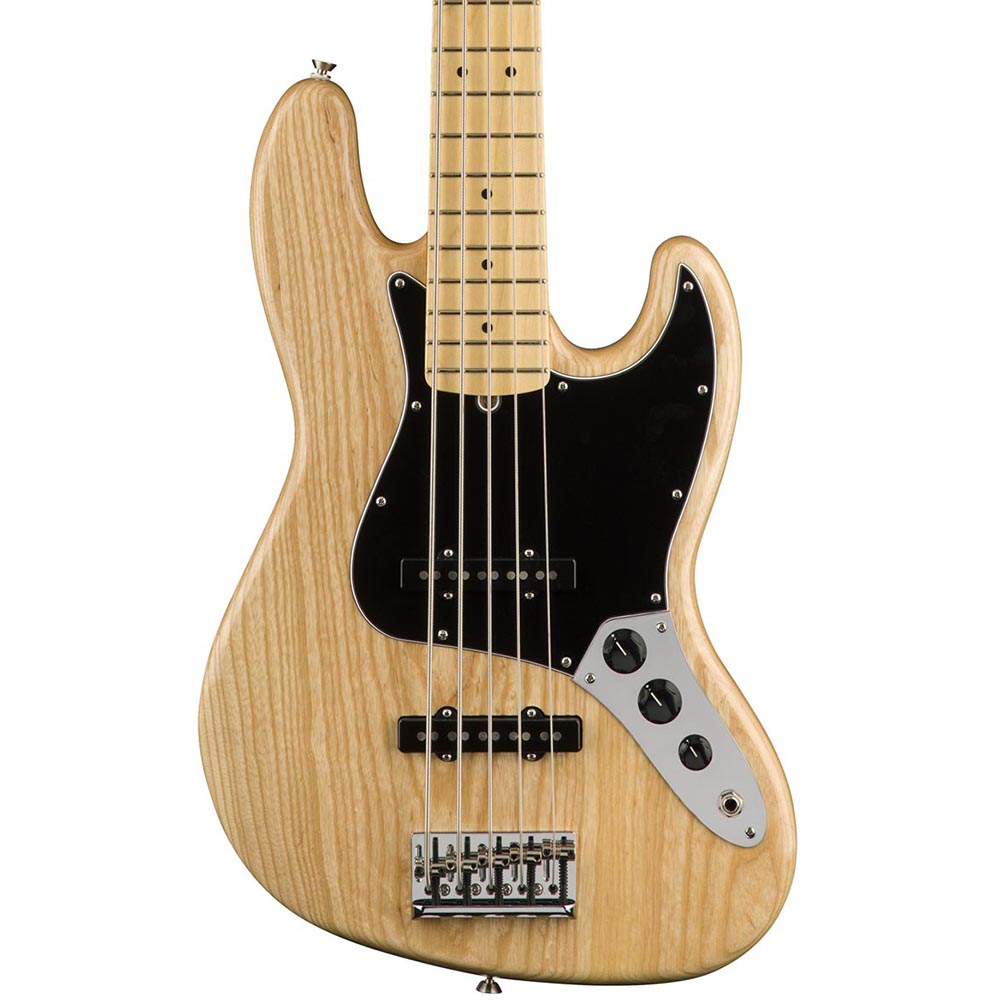 Fender American Pro Jazz Bass V - Maple Fingerboard - Natural