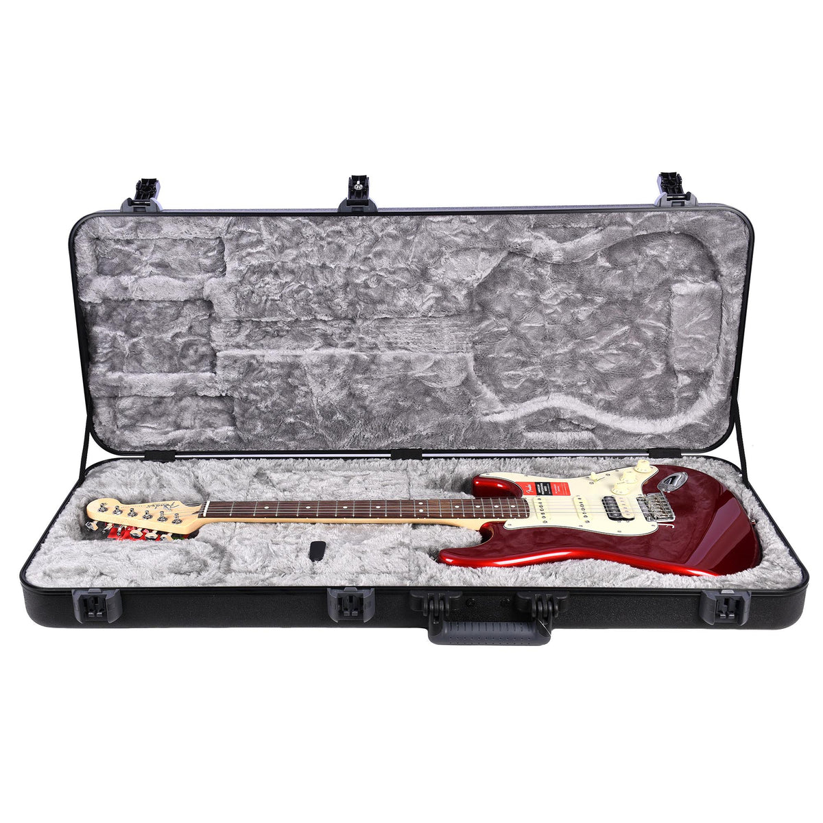 Fender American Pro Stratocaster HSS Shawbucker, Rosewood, Candy Apple Red