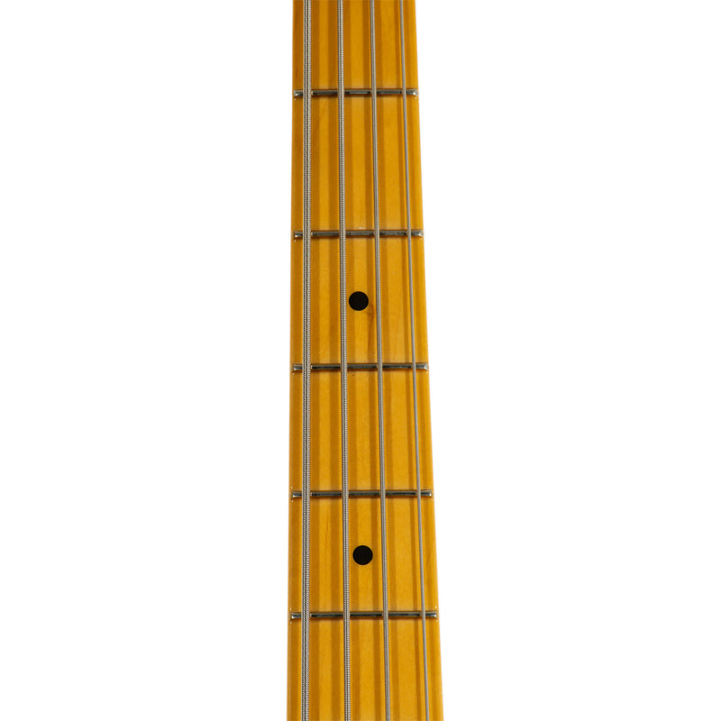 Fender American Professional II Jazz Bass Guitar, Maple, Mystic Surf Green