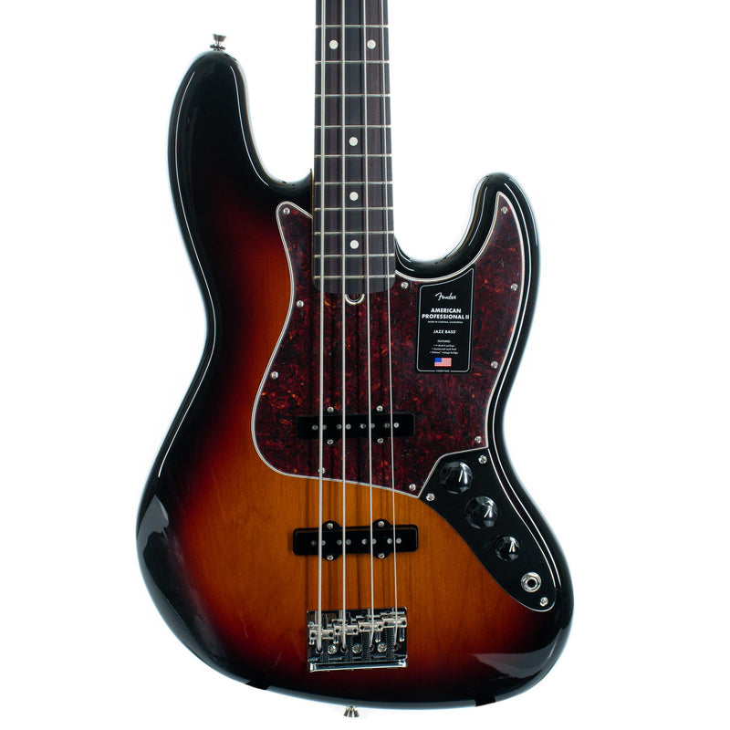 Fender American Professional II Jazz Bass Rosewood, 3 Color Sunburst