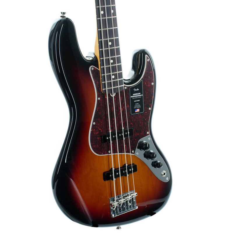 Fender American Professional II Jazz Bass Rosewood, 3 Color Sunburst