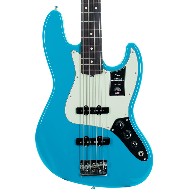 Fender American Professional II Jazz Bass Rosewood, Miami Blue