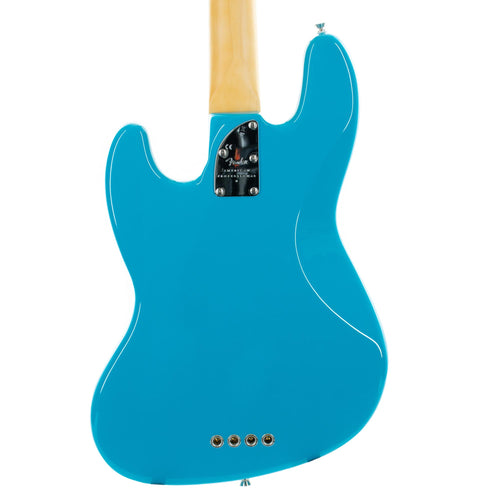 Fender American Professional II Jazz Bass Rosewood, Miami Blue