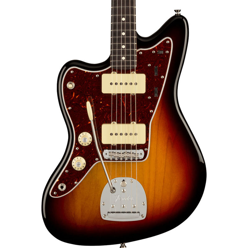 Fender American Professional II Jazzmaster Electric Guitar, Lefty, Rosewood, 3 Color Sunburst