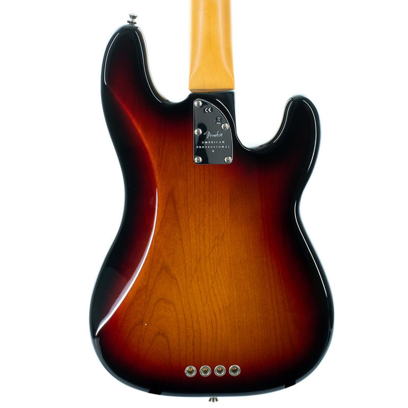 Fender American Professional II Precision Bass Lefty Rosewood, 3 Color Sunburst