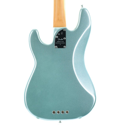 Fender American Professional II Precision Bass Rosewood, Mystic Surf Green