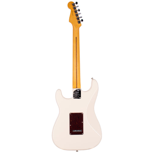 Fender American Professional II Stratocaster Electric Guitar, HSS Maple, Olympic White