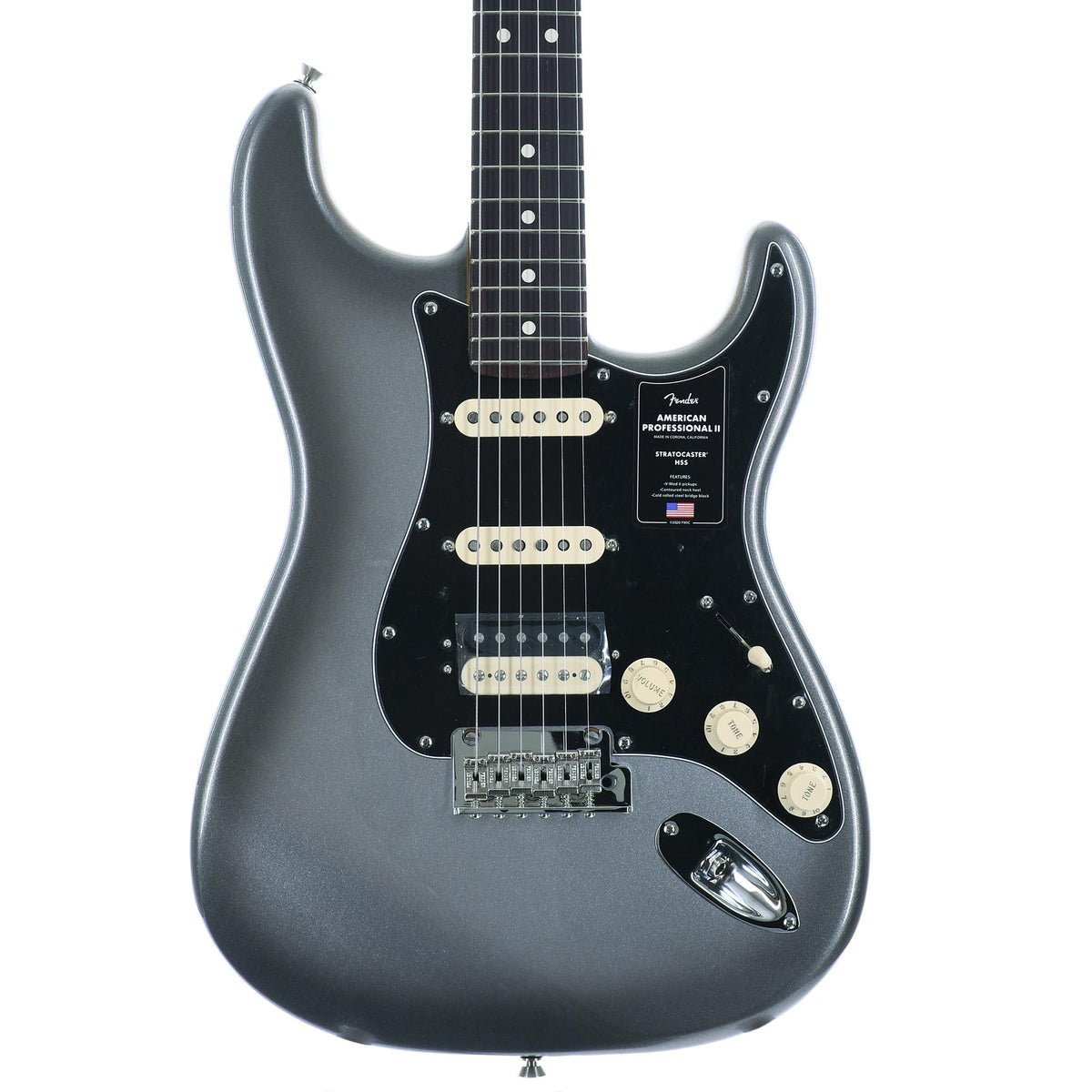 Fender American Professional II Stratocaster HSS Rosewood, Mercury