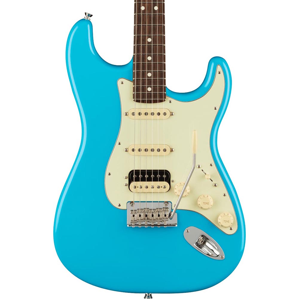 Fender American Professional II Stratocaster HSS Rosewood, Miami Blue
