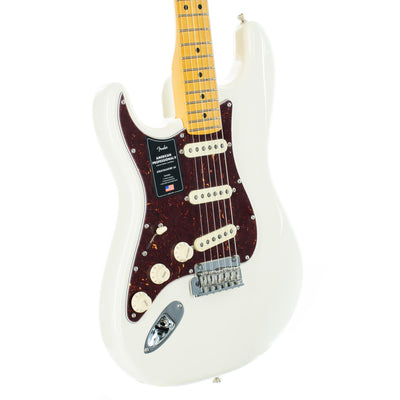 Fender American Professional II Stratocaster Lefty Maple, Olympic White