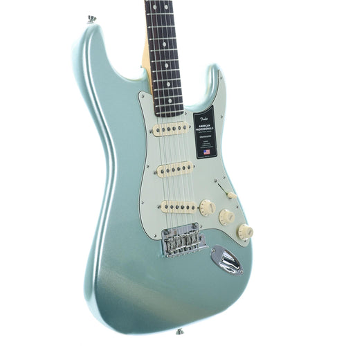 Fender American Professional II Stratocaster Rosewood, Mystic Surf Green