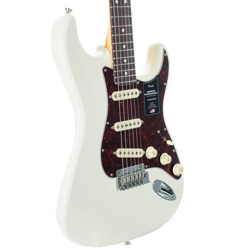 Fender American Professional II Stratocaster Rosewood, Olympic White