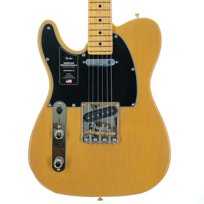 Fender American Professional II Telecaster Lefty Maple, Butterscotch Blonde