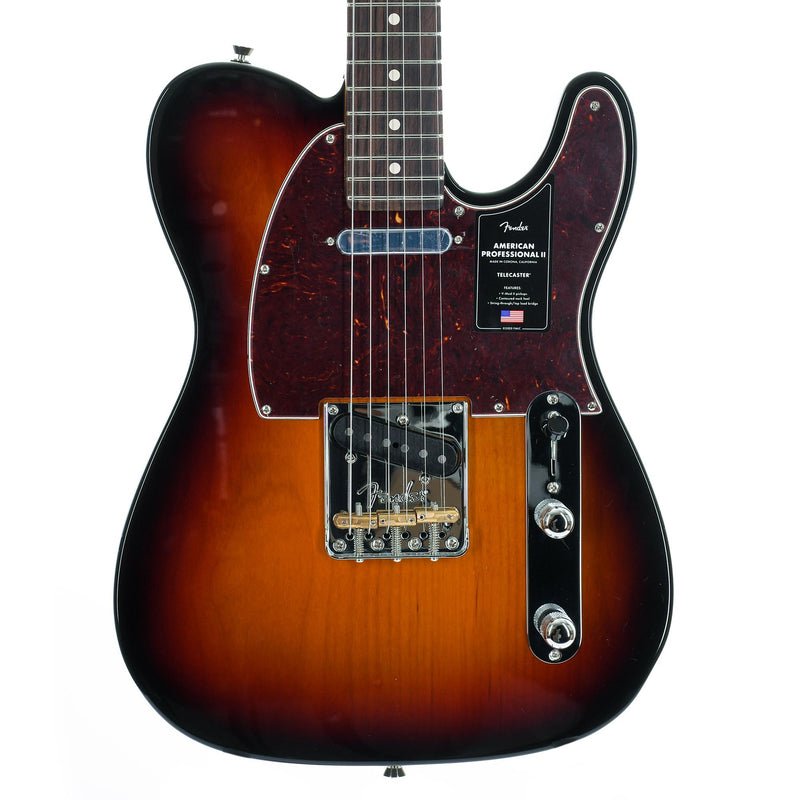 Fender American Professional II Telecaster, Rosewood Fingerboard, 3 Color Sunburst