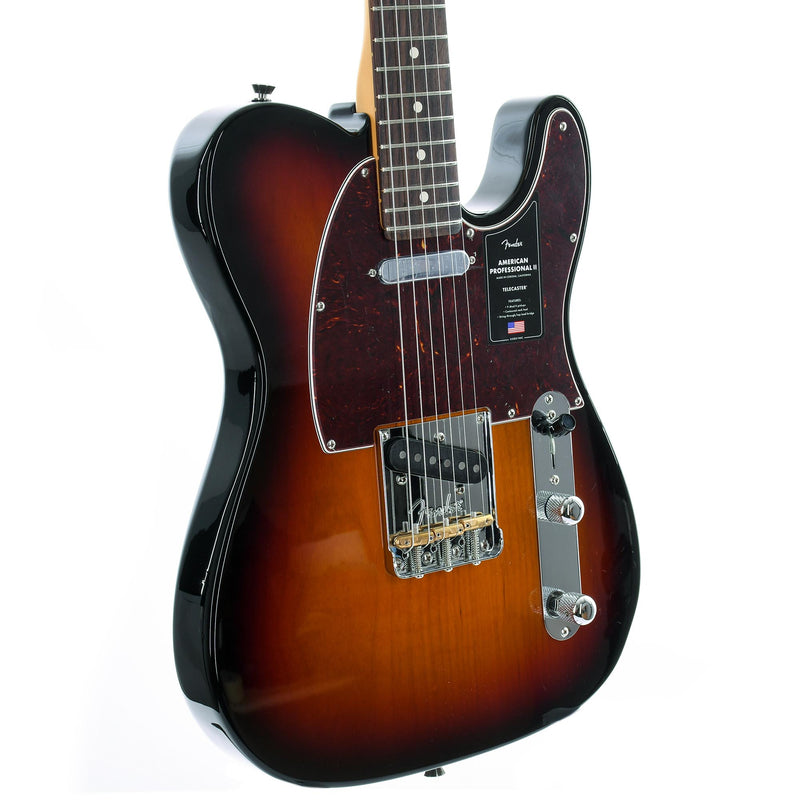 Fender American Professional II Telecaster, Rosewood Fingerboard, 3 Color Sunburst