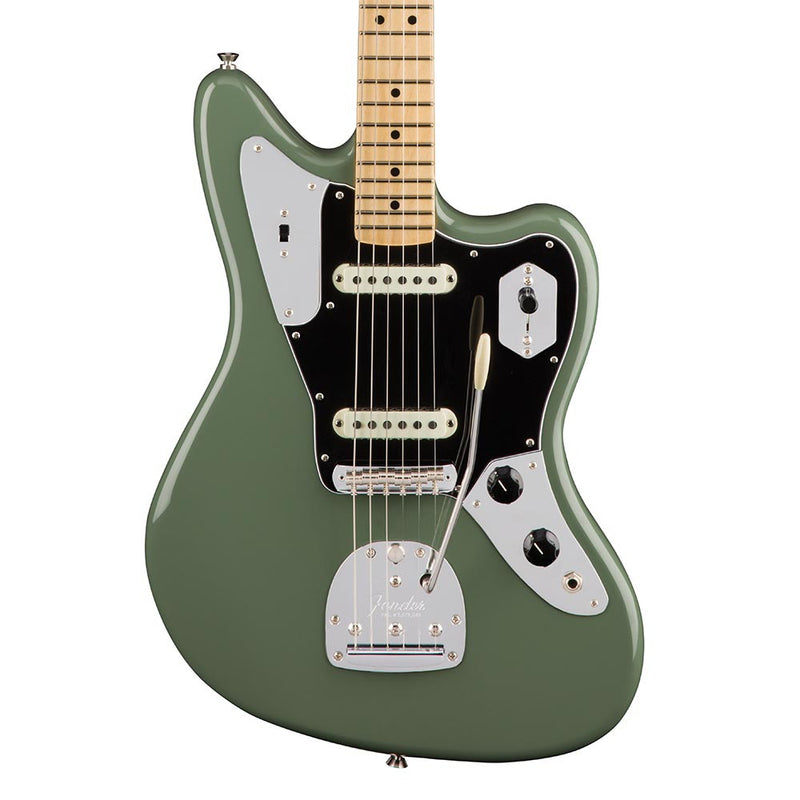 Fender American Professional Jaguar - Maple Fingerboard - Antique Olive