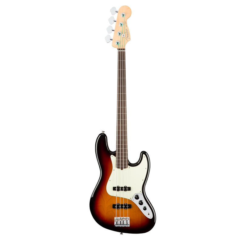 Fender American Professional Jazz Bass Fretless - 3-Color Sunburst - Rosewood