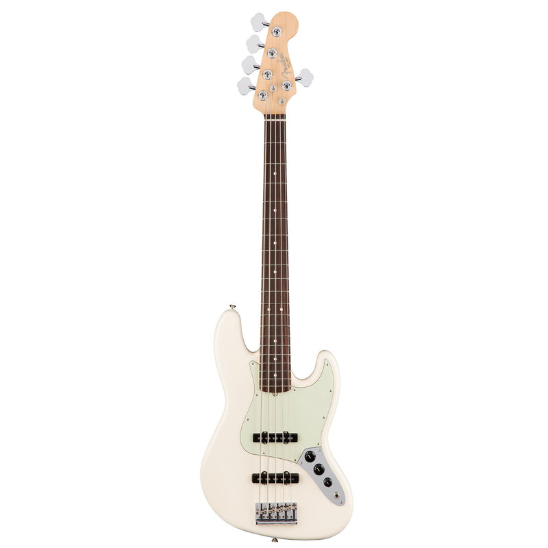 Fender American Professional Jazz Bass V - Olympic White - Rosewood
