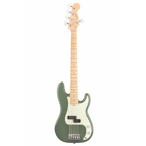 Fender American Professional Precision Bass V - Antique Olive - Maple