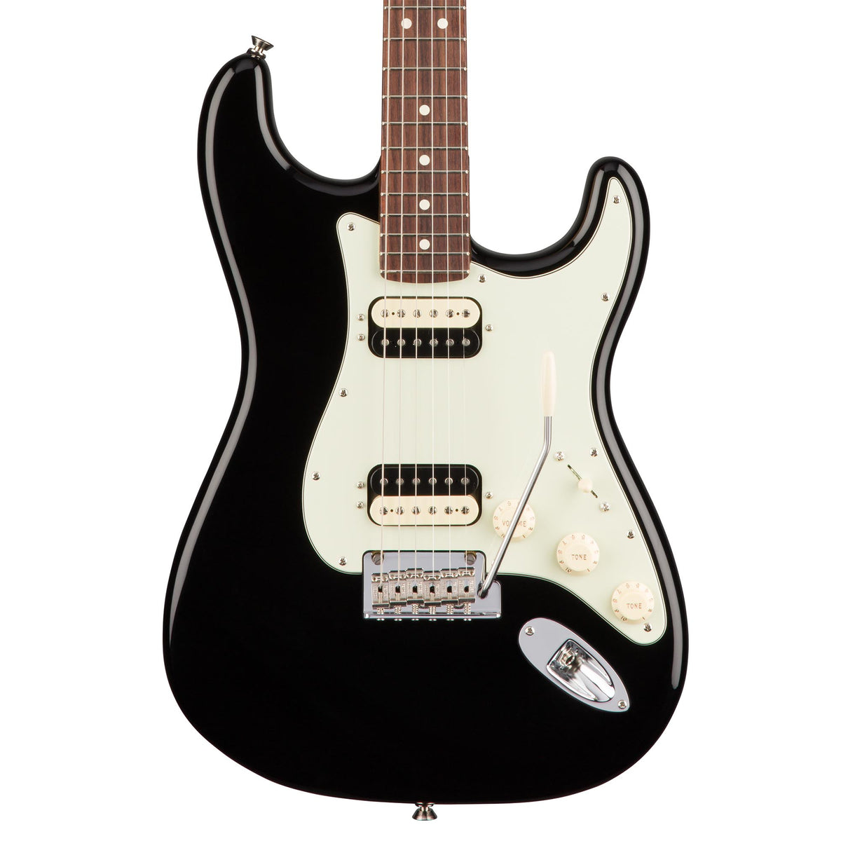 Fender American Professional Stratocaster HH Shawbucker - Black - Rosewood