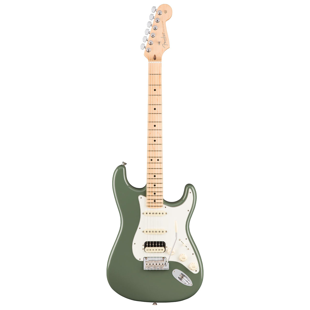 Fender American Professional Stratocaster HSS Shawbucker - Antique Olive - Maple