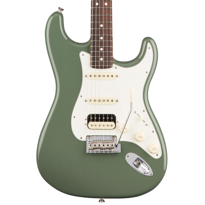 Fender American Professional Stratocaster HSS Shawbucker - Antique Olive - Rosewood