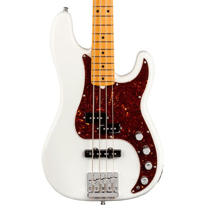 Fender American Ultra Precision Bass Maple Fingerboard Arctic Pearl