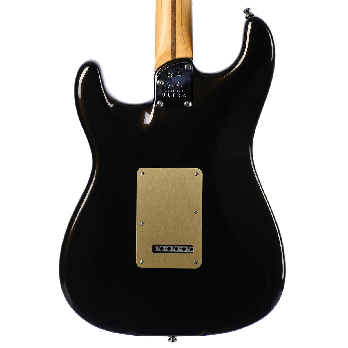 Fender American Ultra Stratocaster Electric Guitar Maple Fingerboard Texas Tea
