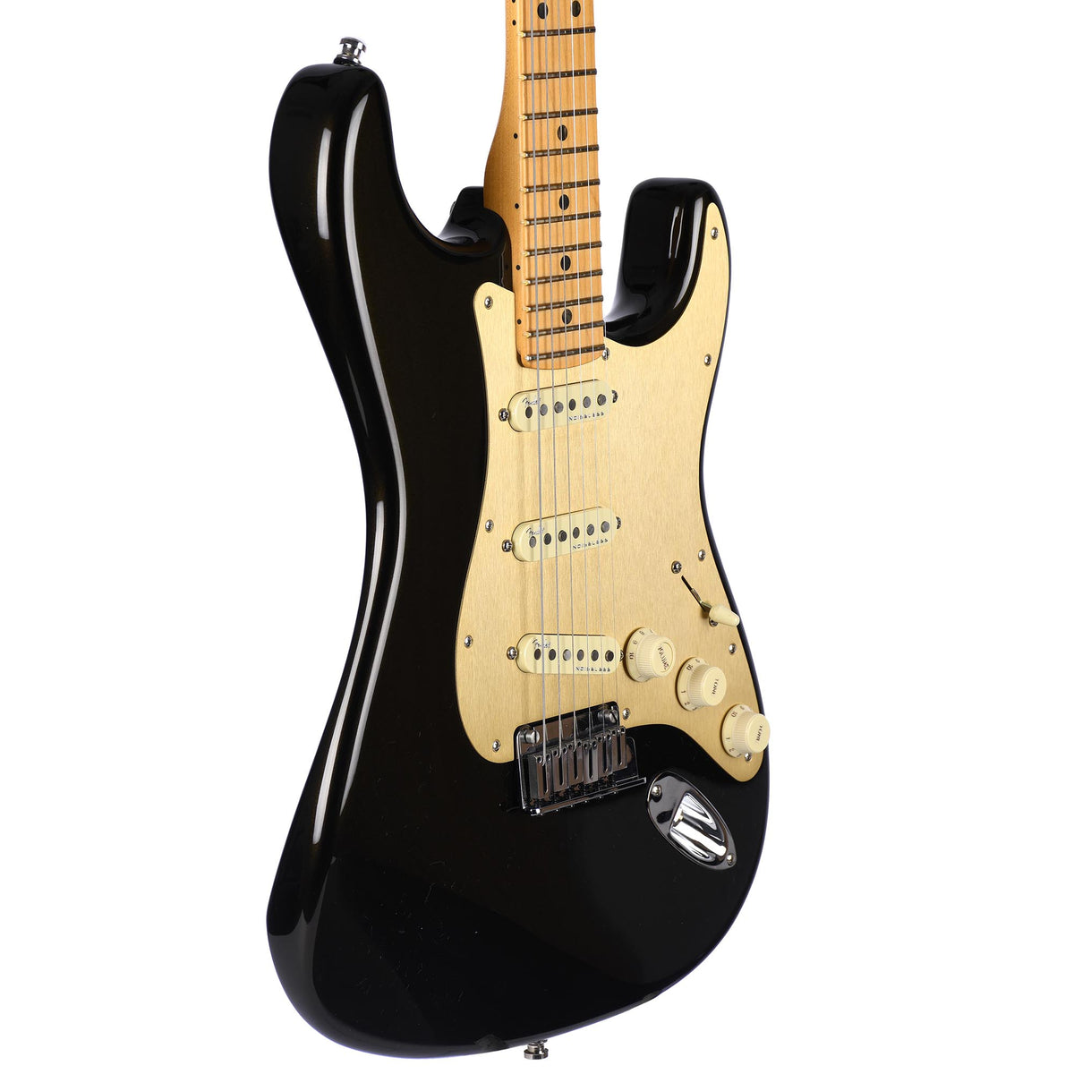 Fender American Ultra Stratocaster Electric Guitar Maple Fingerboard Texas Tea