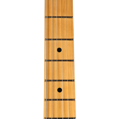Fender American Ultra Stratocaster Electric Guitar Maple Fingerboard Texas Tea