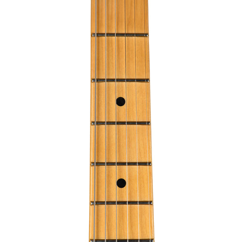 Fender American Ultra Stratocaster Electric Guitar Maple Fingerboard Texas Tea